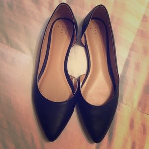 Black flats